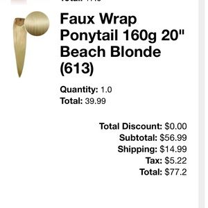 Bellami Hair Ponytail